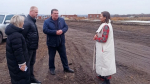 Глава Грайворонского округа проинспектировал ход строительства нового жилья для переселенцев