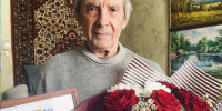 Житель села Головчино Вячеслав Григорьевич Зарубин отметил 85-летний юбилей. - Грайворонский муниципальный округ