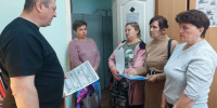 24 апреля в рамках Всемирного Дня охраны труда состоялось собрание по предупреждению и сокращению производственного травматизма и профессиональный заболеваний - Комплексный центр социального обслуживания населения