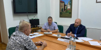 Дмитрий Панков провёл первый личный приём граждан. - Грайворонский муниципальный округ
