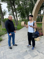 Дмитрий Панков посетил спортивные площадки Грайворона🏃.