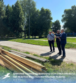 Дмитрий Панков выборочно осмотрел объекты, где ведутся восстановительные работы.
