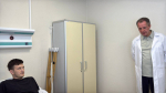 Губернатор навестил пострадавших в городской больнице №2 Белгорода.