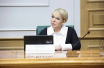 Сегодня состоялась встреча Председателя Совета Федерации Валентины Матвиенко с сопредседателем ВАРМСУ, членом президиума Совета при Президенте РФ по развитию местного самоуправления Ириной Гусевой.