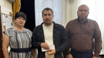 Глава Грайворонского округа передал медаль сыну Гусейна Султанбекова